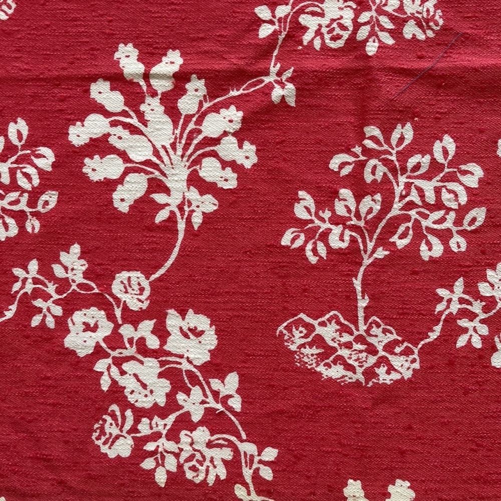 Vintage floral fabric remnant- AS IS